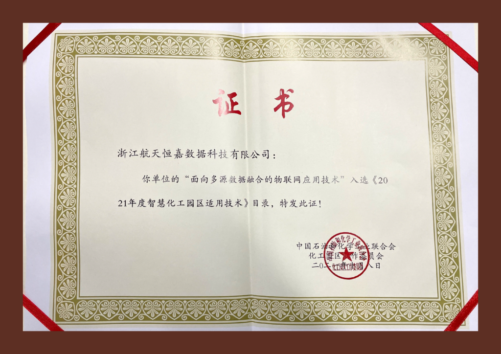 2021年多源数据融合技术应用奖